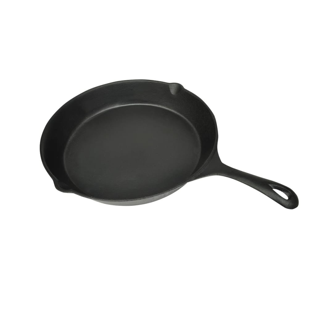 Gjutjärnspanna grill 30 cm rund