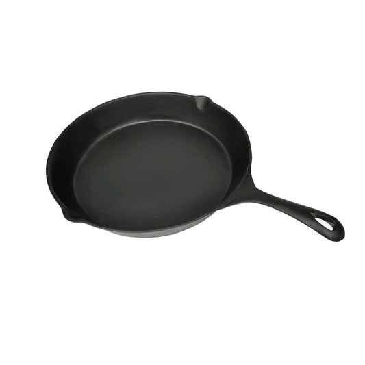 Gjutjärnspanna grill 30 cm rund