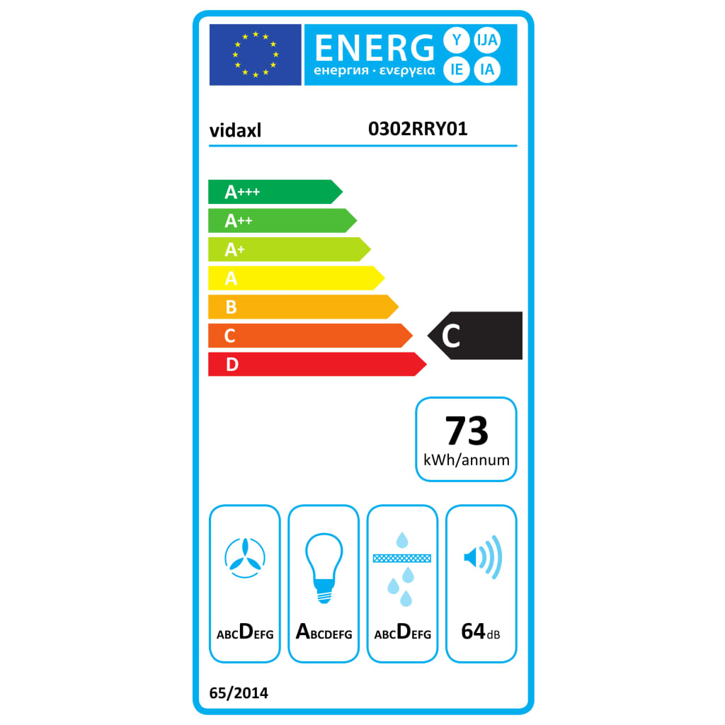 Köksfläkt med LCD för köksö 756 m³/tim LED