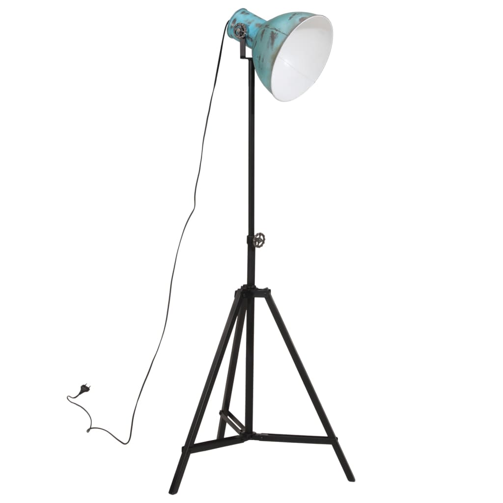 Golvlampa 25 W nött blå 61x61x90/150 cm E27