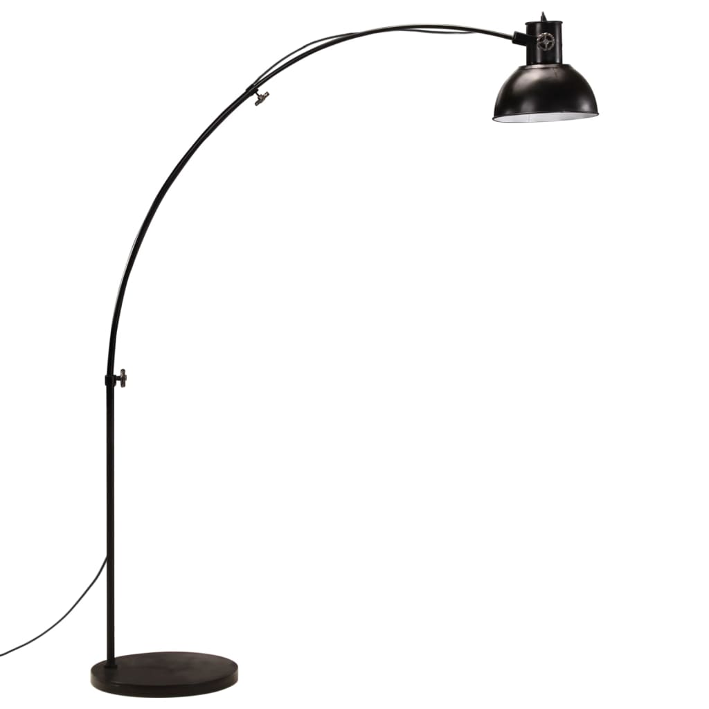 Golvlampa 25 W svart 150 cm E27