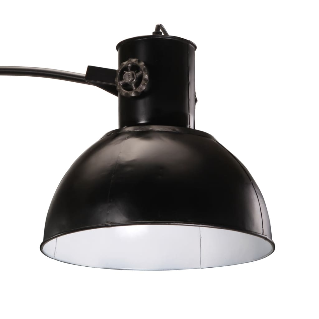 Golvlampa 25 W svart 150 cm E27