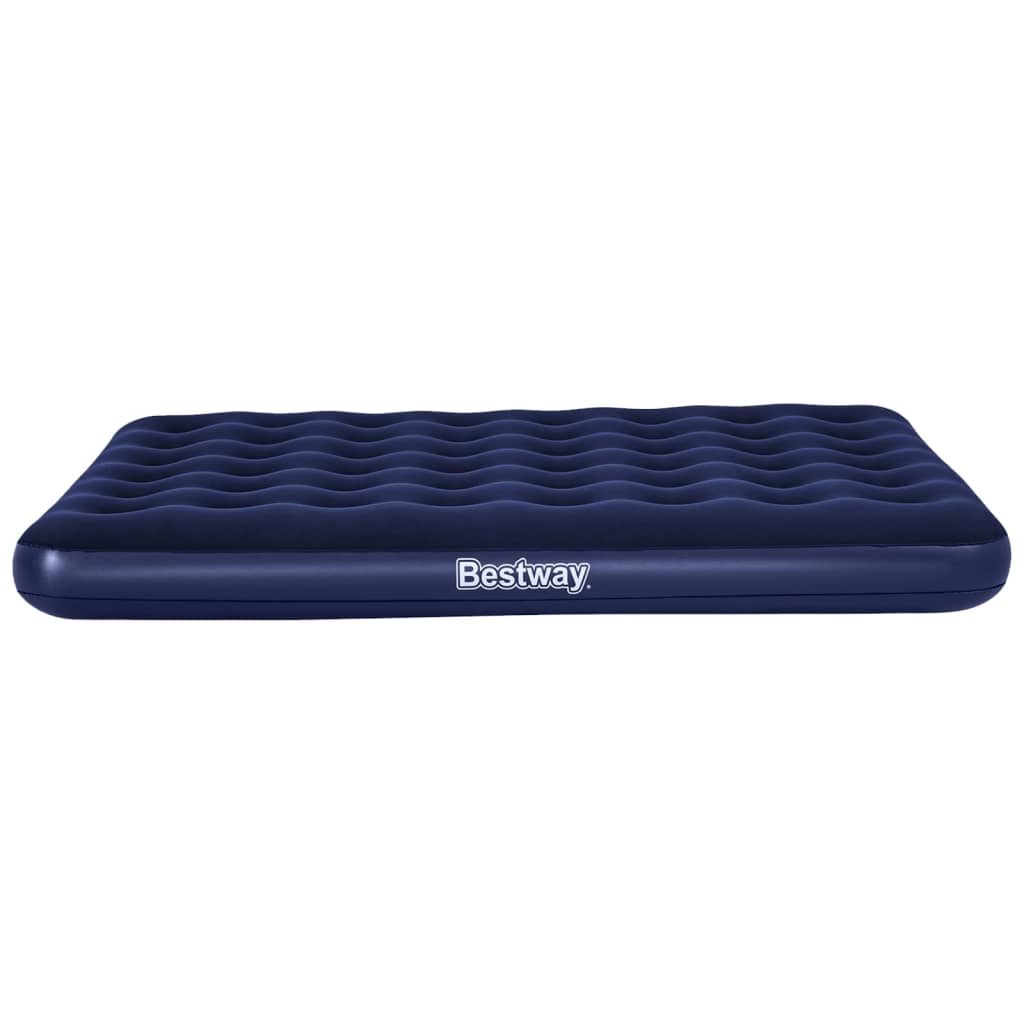 Bestway Luftmadrass flockad ovansida 203 x 152 x 22 cm 67003