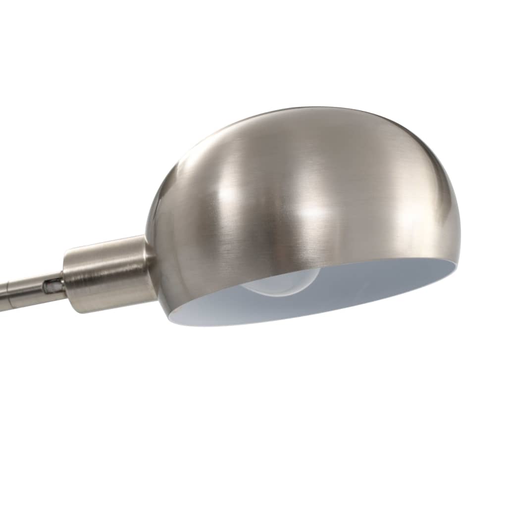 Golvlampa 200 cm 5 x E14 silver