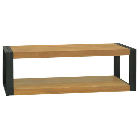 Badrumsskåp 120x45x35 cm massiv teak